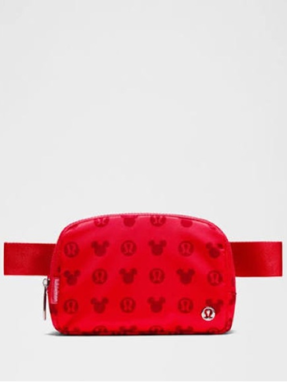 Lululemon x Disney Red Cosmetic Pouch belt bag Fanny pack waist